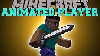 Minecraft ANIMATED PLAYER EPIC ANIMATIONS FOR EVERYTHING Mod Showcase [upl. by Eimerej356]