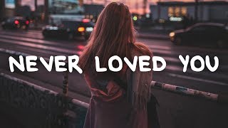 Evie Clair  Never Loved You Lyrics [upl. by Dlanar239]