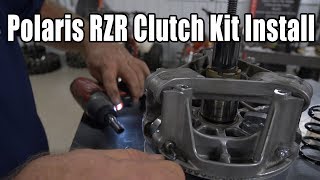 How To Install a Polaris UTV Clutch Kit Upgrade  SuperATV [upl. by Erlina]