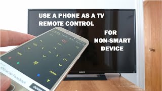 Use phone as a universal remote control without internet [upl. by Yerkovich]