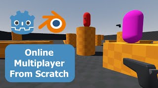 Godot 4  Online Multiplayer FPS From Scratch [upl. by Ecnerret432]