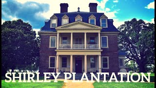 SHIRLEY PLANTATION oldest plantation in VA [upl. by Nirrac983]