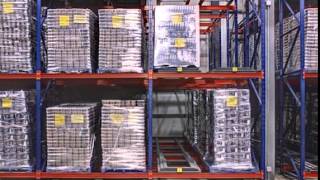 PushBack Warehouse Racking Storage  8883492735 [upl. by Anaicul]