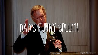 Dad of the Brides Funny Speech [upl. by Azelea513]