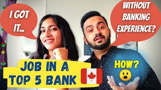 RECRUITER EXPLAINS  How to get a Bank job in Canada for new immigrants 🇨🇦 [upl. by Ariew]