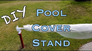 DIY Pool Cover Reel STAND for Hydrotools 52000 by Swimline [upl. by Acinet]