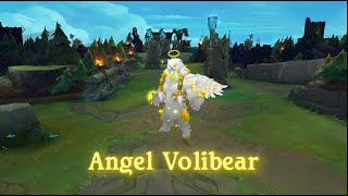 Angel Volibear LoL Custom Skins [upl. by Eitra]