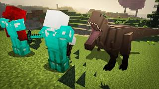 Surviving Dinosaurs in Minecraft [upl. by Lennor763]