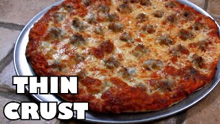 Perfect Chicago ThinCrust Tavern Style Pizza at Home [upl. by Kimon334]