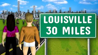 I Took a Noob to Louisville in Project Zomboid [upl. by Nolra632]