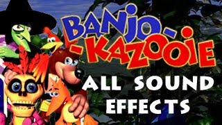 BanjoKazooie All Sound Effects [upl. by Lorine]