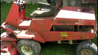 Toro Groundsmaster 117 [upl. by Nochur406]