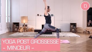 Yoga après la grossesse – Minceur [upl. by Ruosnam]