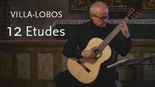 12 Etudes • VillaLobos • Andrzej Wilkus [upl. by Jahdol]