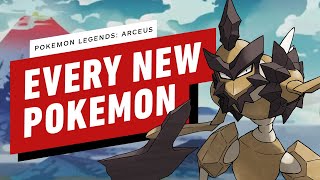 Pokemon Legends Arceus  All New Pokemon [upl. by Inhsor236]