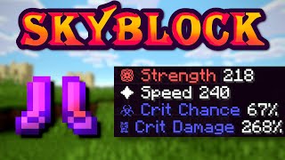 Solo Hypixel SkyBlock 34 So close to dragon fights [upl. by Kris828]