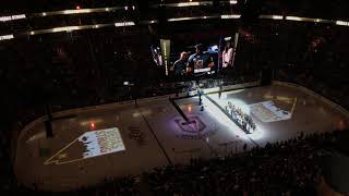 VGK Vegas Golden Knights 1st Ever Home Game Opening Ceremony [upl. by Karab]