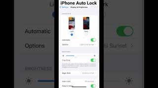 iPhone Auto Lock Tech Tip [upl. by Togram874]