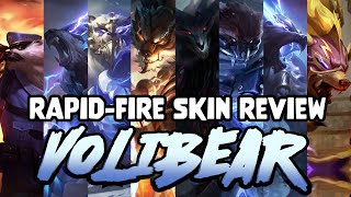 RapidFire Skin Review Every Volibear Skin [upl. by Irroc343]