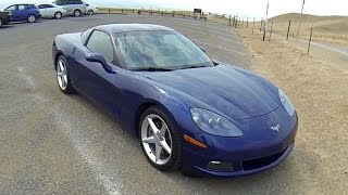 2006 Chevrolet Corvette C6  POV test drive [upl. by Lothario]