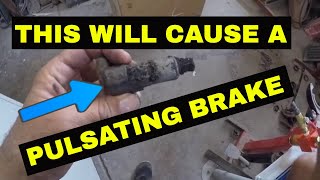 Pulsating brake pedal and ABS light EASY FIX [upl. by Vijnas193]