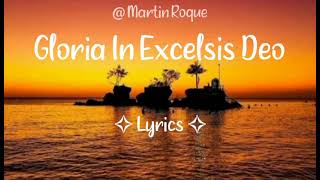 Gloria In Excelsis Deo  LYRICS SONG [upl. by Suckow]