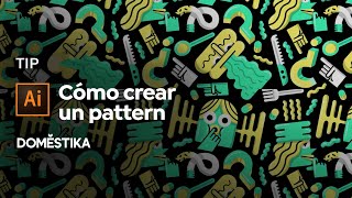 TIP Adobe Illustrator Cómo Crear un Pattern  Juan DíazFaes  Domestika [upl. by Pomfret331]