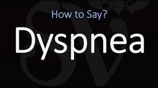 How to Pronounce Dyspnea CORRECTLY Meaning amp Pronunciation [upl. by Gnaht357]