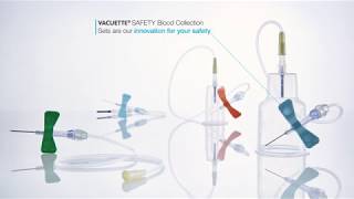 VACUETTE Safety Blood Collection Set [upl. by Ennire381]