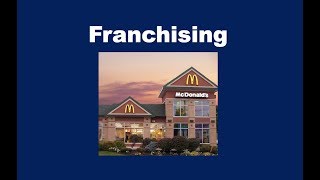 What is Franchising [upl. by Aihsyn]