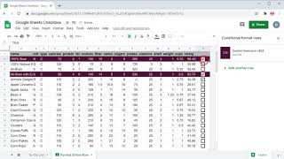 Google Sheets Checkbox  Apply Conditional Formatting across entire row [upl. by Nelubez]