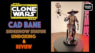 CAD BANE Sideshow Statue Unbox amp Review [upl. by Kondon]