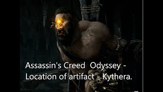 Assassins Creed Odyssey  Location of artifact  Kythera assassinscreed [upl. by Avalsorim]