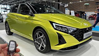 NEW Hyundai i20 Hybrid 48V FACELIFT 2024  Visual Review Exterior Interior amp Infotainment [upl. by Aihsemot]