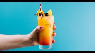 Tequila Sunrise Cocktail Recipe  Liquorcom [upl. by Happ]