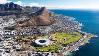 Cape Town South Africa  Cinematic Drone Shots [upl. by Solenne]