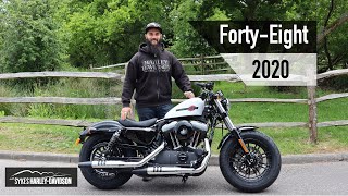 2020 Sportster FortyEight Walkthrough Talkthrough [upl. by Kort325]