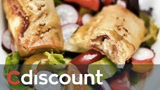 Recette Cdiscount  les bricks au jambon fromage [upl. by Kennard865]