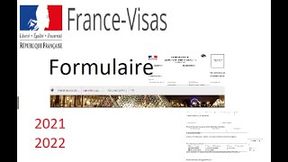 Formulaire France visa [upl. by Greerson659]