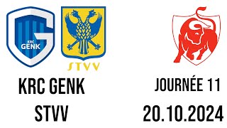 KRC Genk  SintTruidense VV Jupiler Pro League [upl. by Esor]