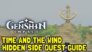 Genshin Impact Time And The Wind Hidden Side Quest Guide Secret Island Location [upl. by Imer]