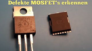 MOSFET auf Fehler prüfen [upl. by Tymes893]