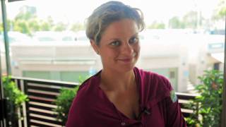 Kim Clijsters Australian Open Interview [upl. by Artcele]