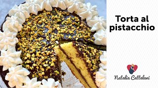 TORTA AL PISTACCHIO CON 4 INGREDIENTI  Ricetta facile e veloce  Natalia Cattelani [upl. by Aniroc]