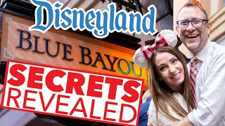 Secrets Revealed Blue Bayou Restaurant at Disneyland [upl. by Noemis]