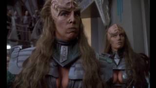 The Duras Sisters Arrive  Star Trek Deep Space Nine  Past Prologue [upl. by Olmstead]