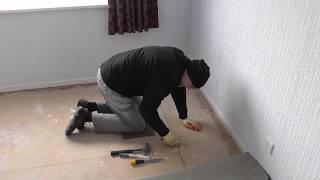 DIY How To Remove Chipboard Flooring [upl. by Bolen416]