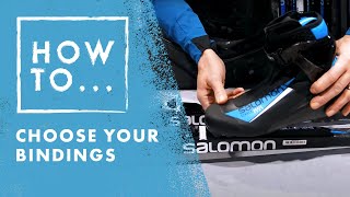 CrossCountry Skiing How To Choose Your Bindings  Salomon HowTo [upl. by Fernand]