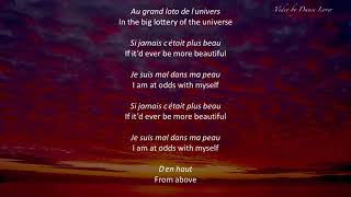 Dimash S O S dun terrien en détresse ¦ French ⁄ English Lyrics [upl. by Oirevas]