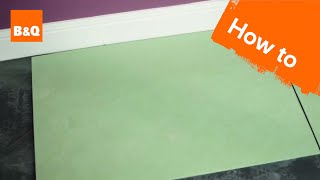 How to lay flooring part 2 underlay [upl. by Naghem814]